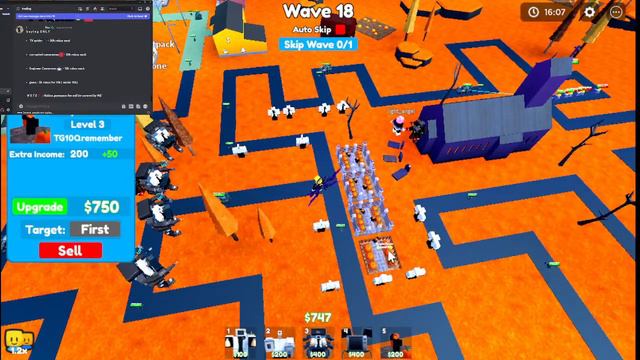 TOILET TOWER DEFENSE BEATING THE HALLOWEEN MAP #roblox   #ttdupdate  #toilettowerdefense #simulator