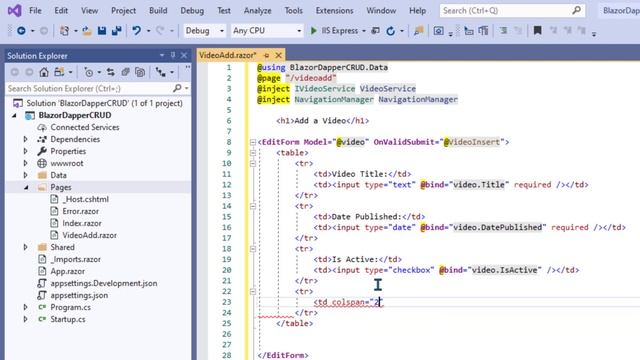8 A Page to Add Data смотреть онлайн
