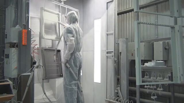 Покраска настенного 19 шкафа полимерка - ANBIK.RU