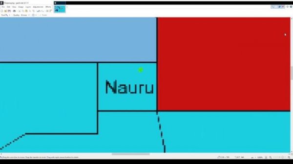 Flag Map of Oceania: TIMELAPSE