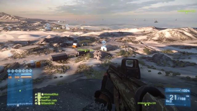 Угараем с кланом в Battlefield 3 смотреть онлайн