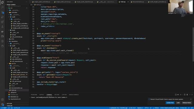 Drake Econ Data Science API - main.py and middleware смотреть онлайн