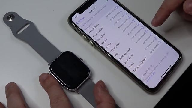S4/P8 PLUS Smartwatch for Less | How to connect iPhone version смотреть онлайн