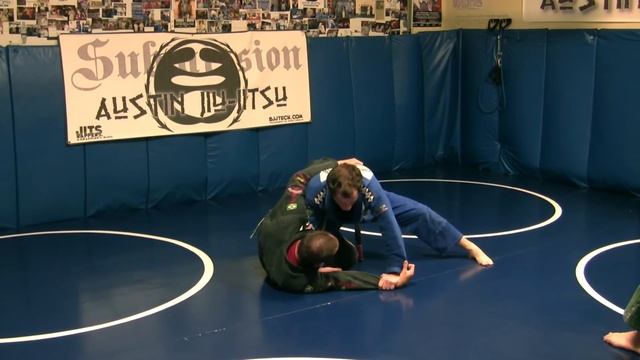 Triceps Crush Or Reverse Armbar From Inside Half Guard
