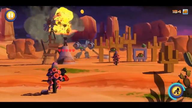 Angry Birds Transformers - Sideswipe, Red alert,Sunstreaker and Mirage unlocked gameplay смотреть онлайн