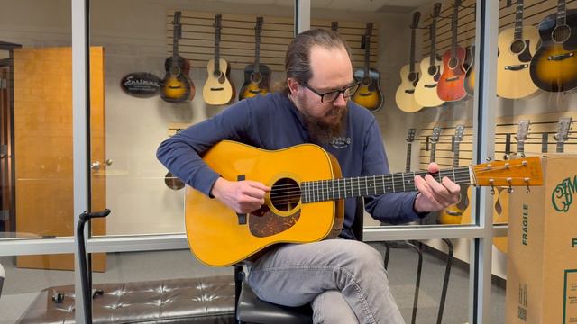 LUXE KOVAR Strings by Martin Guitar Sound Test on 2014 Martin D-28 Authentic 1937 🙌🔥 смотреть онлайн