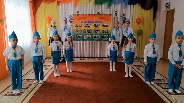 ЮПИД в едином строю с ЮИД. МБДОУ детский сад "Алёнка" п. Зимовники. смотреть онлайн