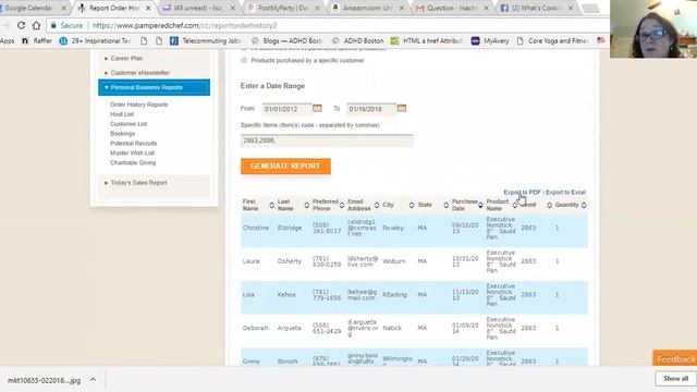 Order history report смотреть онлайн
