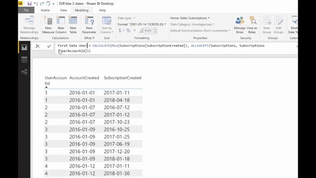 DAX Fridays! #85: Difference between dates in the same column смотреть онлайн