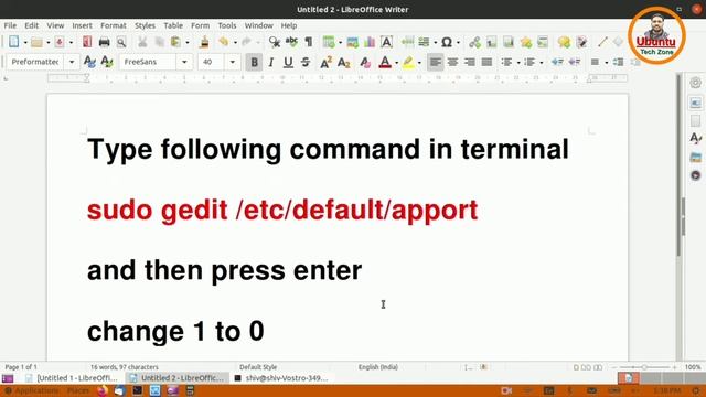 System Program Problem Detected in Ubuntu смотреть онлайн