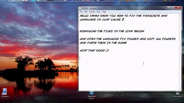 Just Cause 2 Fix (language and parachute) смотреть онлайн