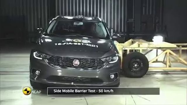 Fiat Egea/Tipo Çarpışma Testi / Ncap Test / Crash Test смотреть онлайн