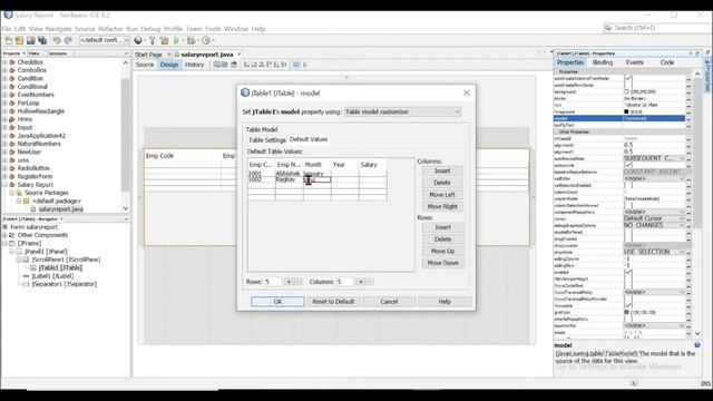J Table | How to use J Table | J Table Java Swing | GUI J Table || Tutorial 2022 смотреть онлайн
