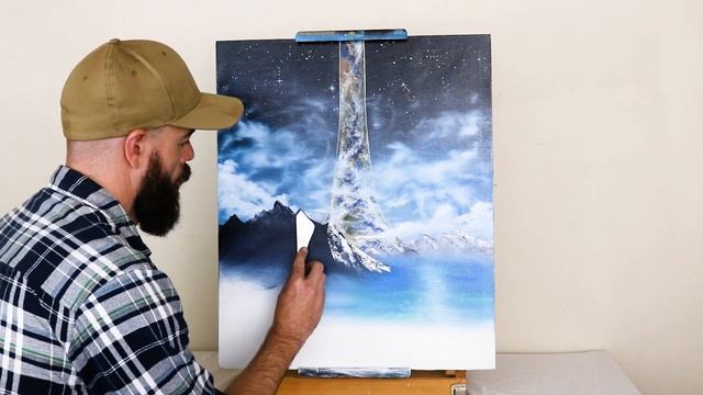 Video Game Fanart - Painting Halo (Bob Ross Style) смотреть онлайн