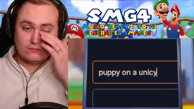 Mario Reacts To AI Generated Images | Reaction смотреть онлайн
