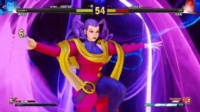 SFV CE - Rose Arcade Mode (Full) [Street Fighter 5 Path]