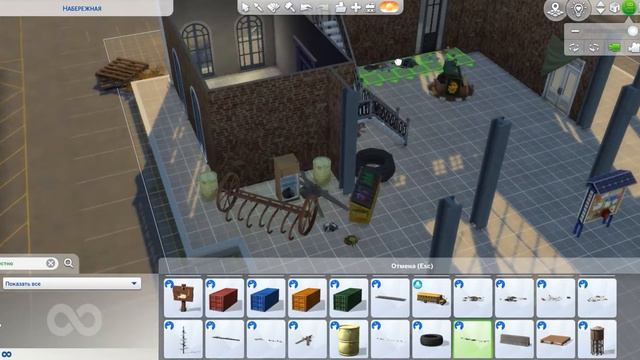 СВАЛКА В ПОРТ ПРОМИС [TS4] NO CC SPEED BUILD смотреть онлайн