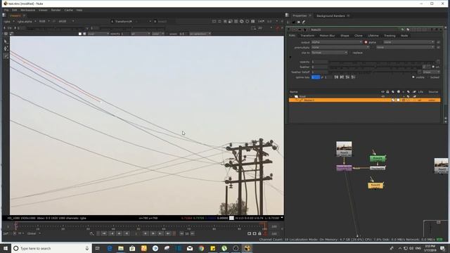 Nuke: How to remove wire using transform mask node [HINDI] || Nuke tutorial || Chapter 16 смотреть онлайн