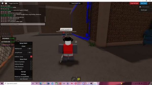 *SUPER OP* WORKING SPRAY PAINT SCRIPT (NICELY MADE AND EASY TO USE) ROBLOX SCRIPT