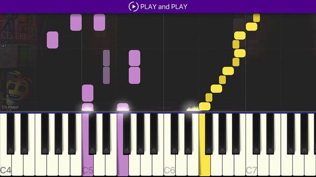 Crumbling Dreams — Five Nights at Freddy's | FNAF Piano Tutorial смотреть онлайн