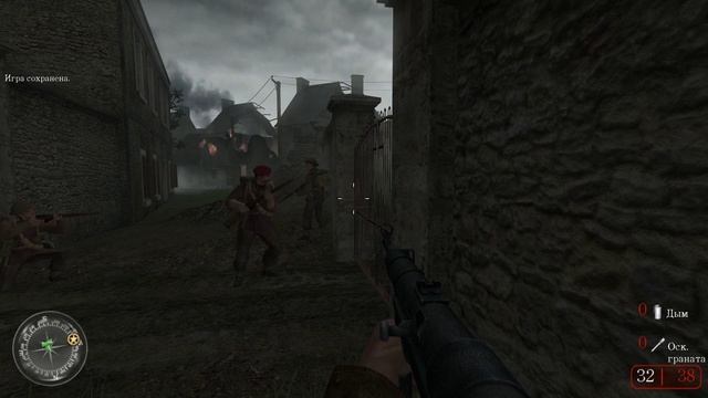 Call of Duty 2 _ серия 21 _ Перекресток