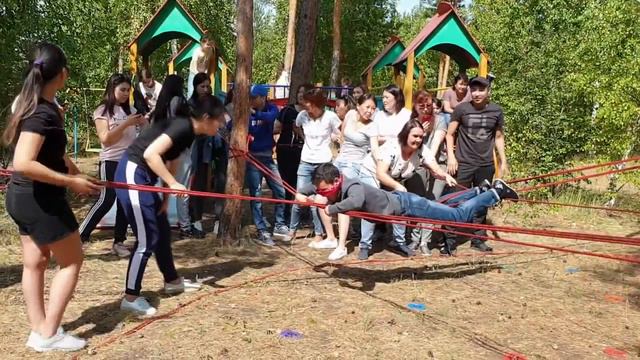 Тимбилдинг для "Halyk Bank", Костанай, Казахстан. смотреть онлайн