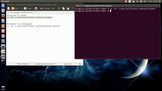 Tutorial: Eliminare la cronologia e cache di Firefox da terminale смотреть онлайн