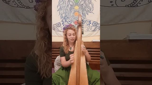 Harp cover by Gaya Dylan for "Sho's Lament" - Cecile Corbel (Studio Ghibli) קאבר נבל גאיה דילן смотреть онлайн