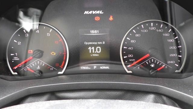HAVAL F7 Работа TPMS, особенности БК, расход, тормоза смотреть онлайн