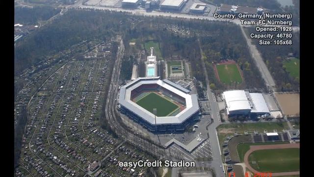 #207. Футбольный стадион easyCredit Stadion (Германия) смотреть онлайн