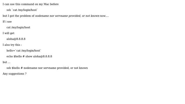 DevOps & SysAdmins: nodename nor servname provided, or not known смотреть онлайн
