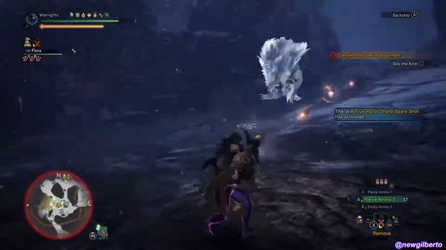 Slay Kirin And Go To The Volcanic Region (Iceborne PC) смотреть онлайн