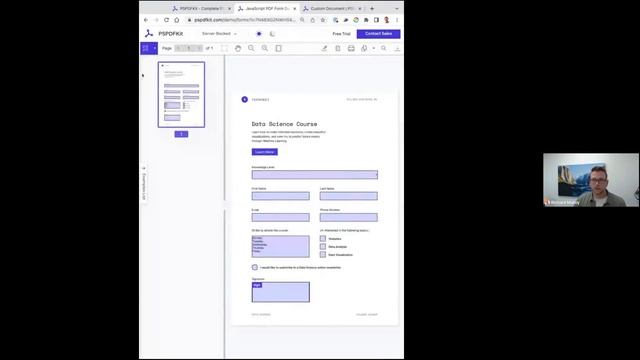 Live Demo of PSPDFKit SDK — June 2023 смотреть онлайн