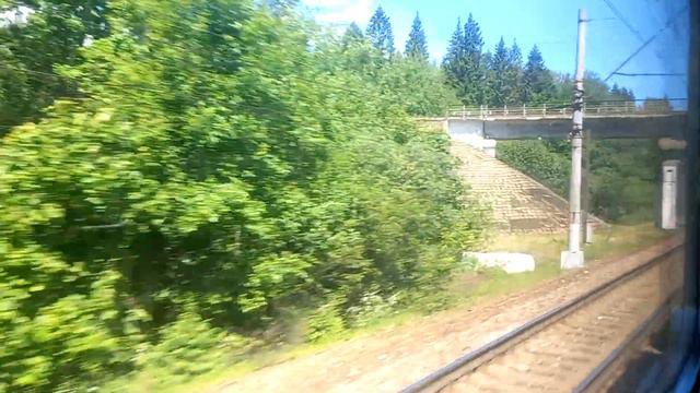 От ст. Сергиев Посад до ст. Бужаниново на ЭД4М-0137