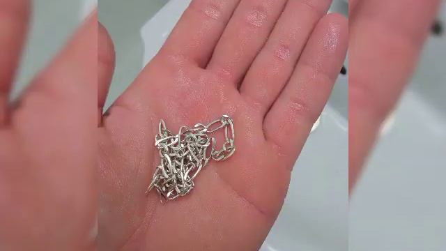 Как очистить серебро,за 5секунд;)... смотреть онлайн