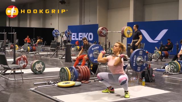 Lydia Valentin Part 55 115kg Snatch  140kg Clean and Jerk - 2017 WWC 4k 60