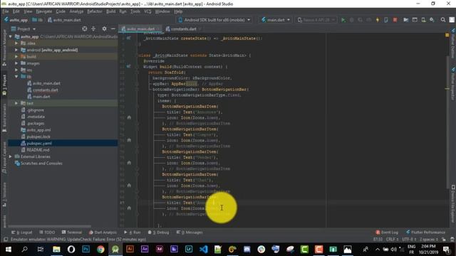 Avito UI Clone | Flutter | Challenge 1 | Part 1 смотреть онлайн