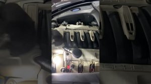 Porsche Cayenne S. Замена катушки зажигания.