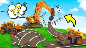 Машины помощники — Делаем дорогу от автовокзала в аэропорт! Развивающие игры и видео для детей