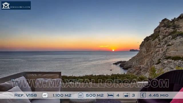 Вилла с видом на море доступа в Puerto De Andratx Майорка смотреть онлайн