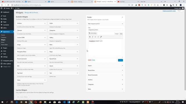 instagram wordpress plugin development смотреть онлайн