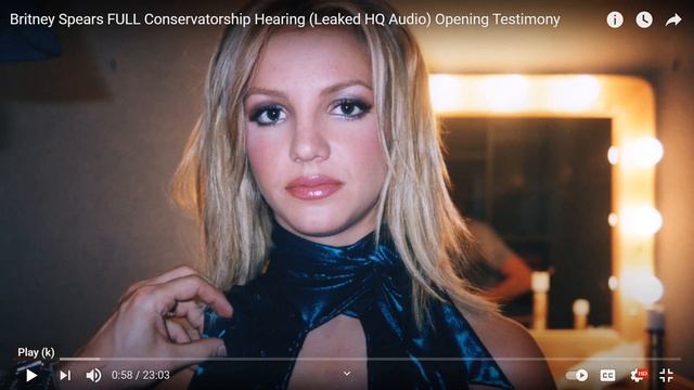 Бритни Спирс: речь в суде в июне 2021 (подкаст). смотреть онлайн