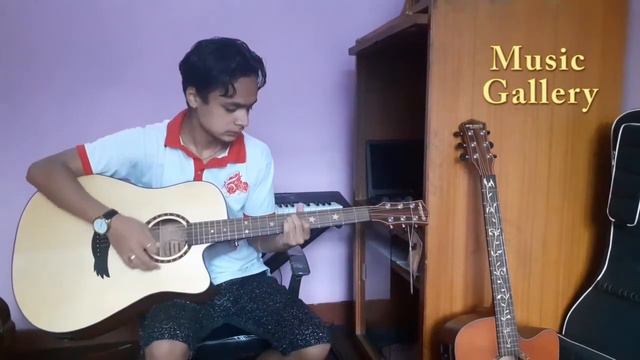 Dream maker guitar 307ce Guitar review || Semi acoustic Guitar || Nepal || смотреть онлайн