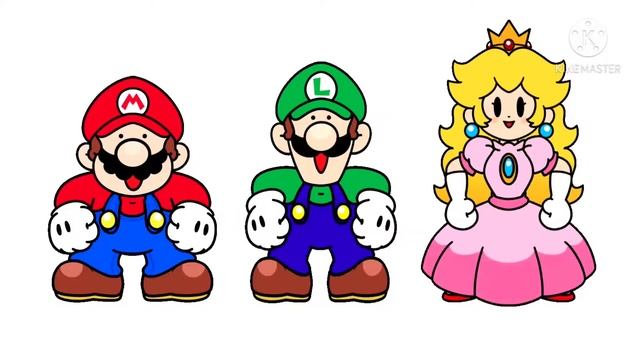 Super Mario 8 Years Animation#1 Choose Your Player AUDIO REMAKE смотреть онлайн