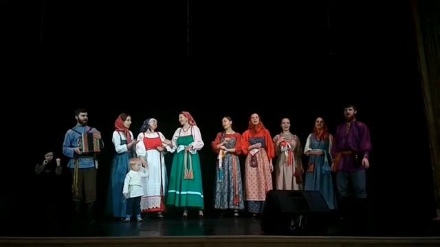 Фольклорный ансамбль "Вечерования" - "И дорогая-то наша масленица" смотреть онлайн