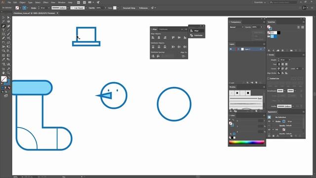 Graphic Design: Create Christmas Icons (beginner) | Freepik смотреть онлайн