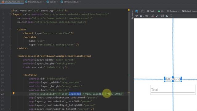 Imports - Data Binding | Android Studio Tutorial смотреть онлайн