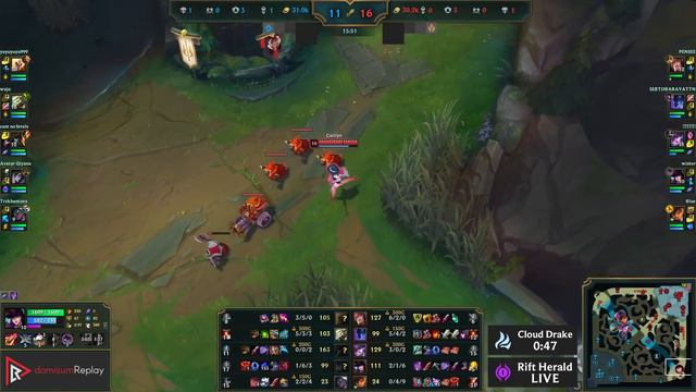 CAIT & Milio vs HWEI & Senna (ADC) | 8/3/8 | TR Diamond | 14.4 смотреть онлайн