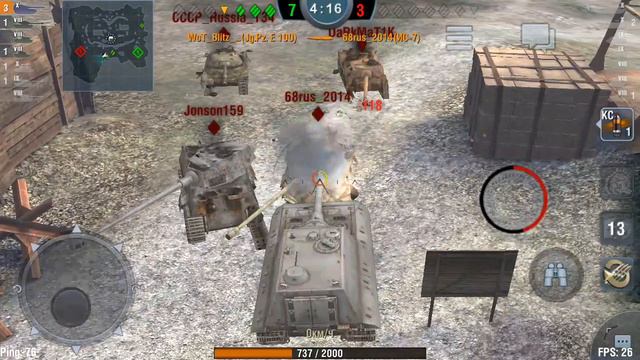 Веселые покатушки №1 от Call_me_Jesus - WoT Blitz Android и iOS смотреть онлайн