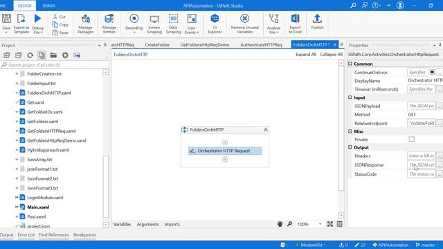 How to get the folders from Orchestrator using Swagger and Orchestrator HTTP Request - Part 2 смотреть онлайн